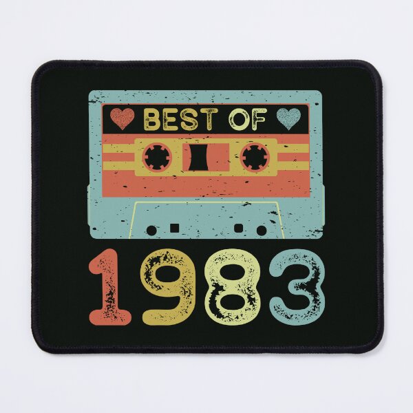 Item preview, 40th Birthday Best of 1983 Cassette Tape Vintage designed and sold by S Cube Design.