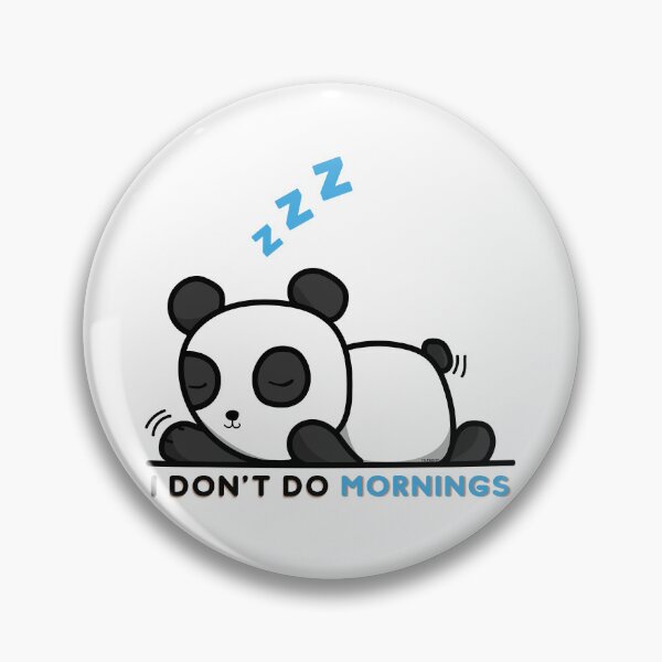Item preview, I don't do mornings | designed and sold by YS-Prints.