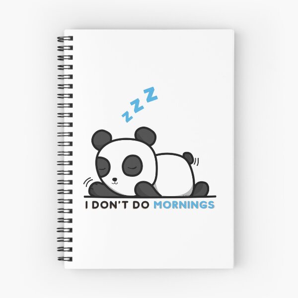 Item preview, I don't do mornings | designed and sold by YS-Prints.