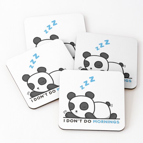 Item preview, I don't do mornings | designed and sold by YS-Prints.