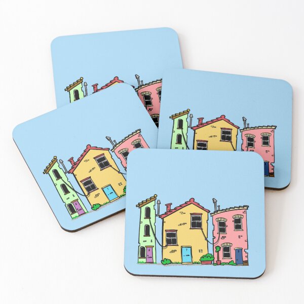 Item preview, Illustrated house series - 3 houses designed and sold by Michael Walker-Toye Illustrations.