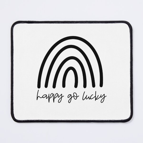 Item preview, Happy Go Lucky Shirt, St. Patrick's Day Minimalist Lucky Gift St Patrick's Gift For Her St. Patrick's Day Crew Gift For Him designed and sold by OneLineStyle.