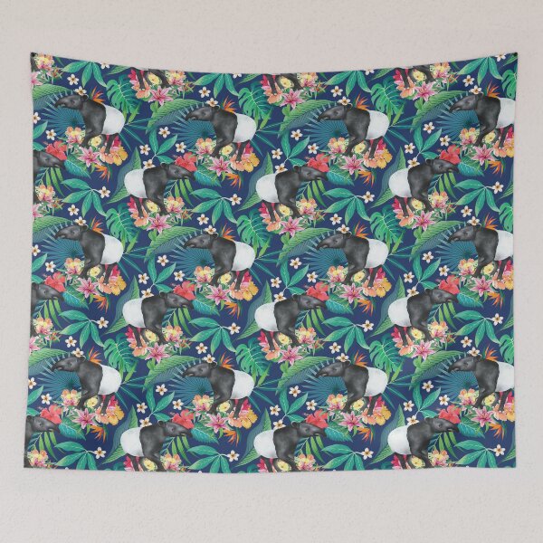 Item preview, Tropical Rainforest Malayan Tapir designed and sold by lulupetart.