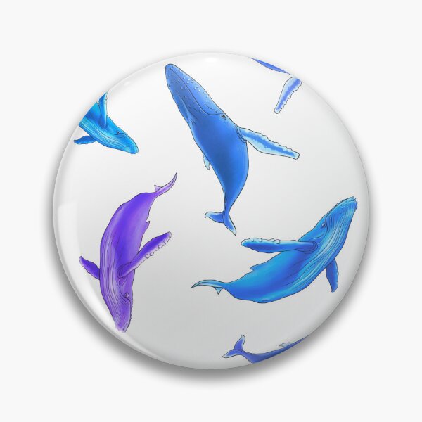 Item preview, Whales Dancing in White Water designed and sold by Naturascopia.
