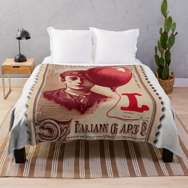 Item preview, The Jangling Stamp and Balloon Digital Painting designed and sold by CodeAndColors.