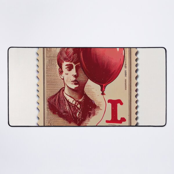 Item preview, The Jangling Stamp and Balloon Digital Painting designed and sold by CodeAndColors.