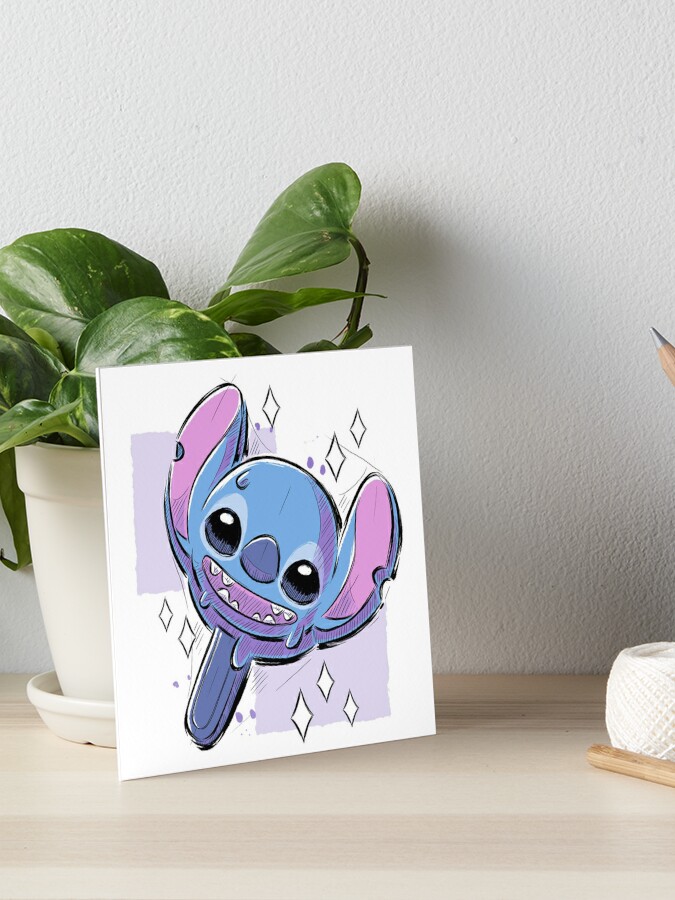 Stitch Ice Cream Poster for Sale by xMorfina