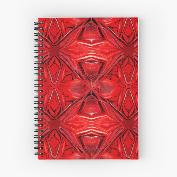 Item preview, Exotic Red Bright Desert Modern Pattern Digital Painting designed and sold by CodeAndColors.