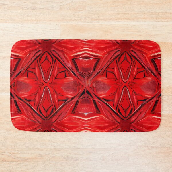 Item preview, Exotic Red Bright Desert Modern Pattern Digital Painting designed and sold by CodeAndColors.