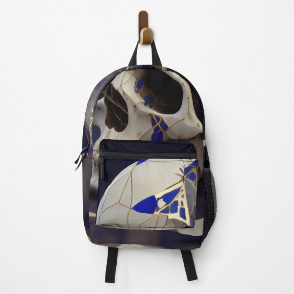 Item preview, Kintsugi skull - Japanese art of Kintsugi 1 designed and sold by Obibobishop.