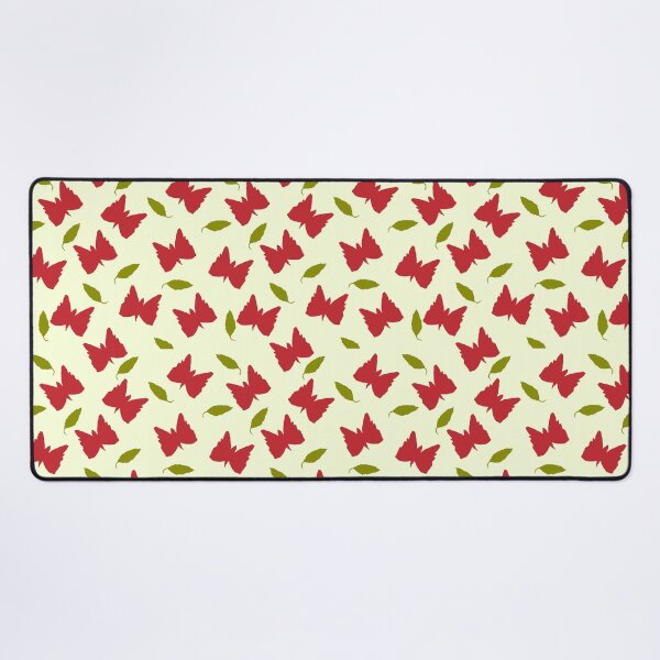 Item preview, Red Butterfly Vector Pattern designed and sold by BirdsNatureArt.
