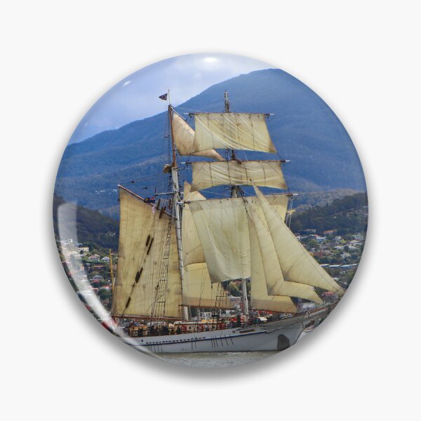 Item preview, One and All sailing ship, Hobart, Tasmania designed and sold by FranWest.