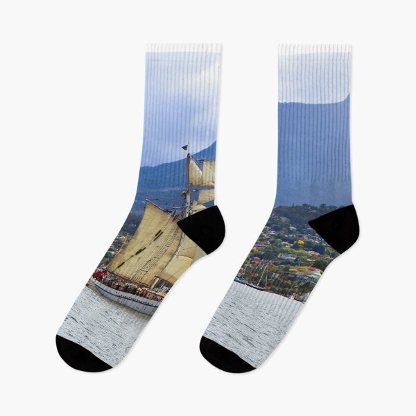 Item preview, One and All sailing ship, Hobart, Tasmania designed and sold by FranWest.