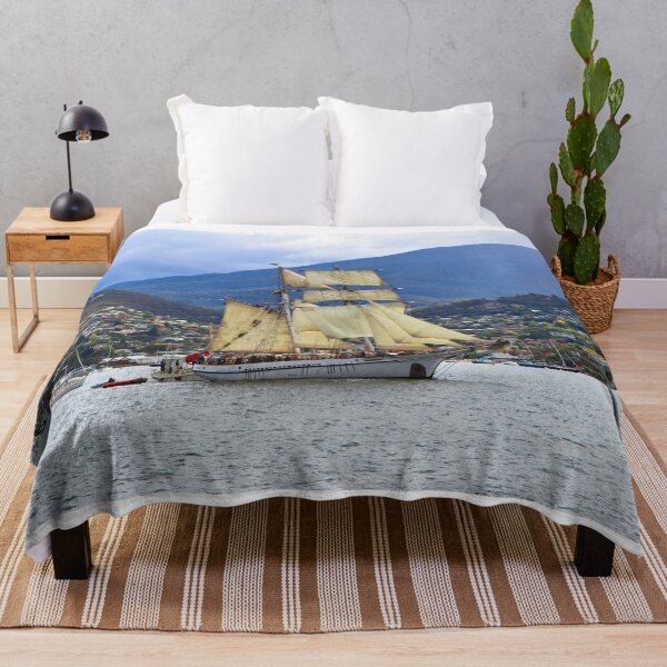 Item preview, One and All sailing ship, Hobart, Tasmania designed and sold by FranWest.