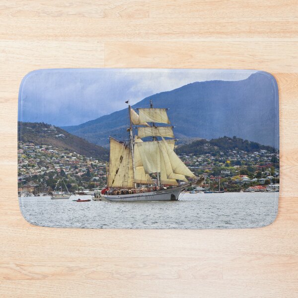 Item preview, One and All sailing ship, Hobart, Tasmania designed and sold by FranWest.