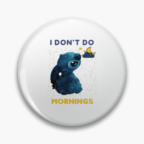 Item preview, I don't do mornings | designed and sold by YS-Prints.