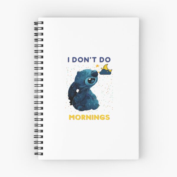 Item preview, I don't do mornings | designed and sold by YS-Prints.