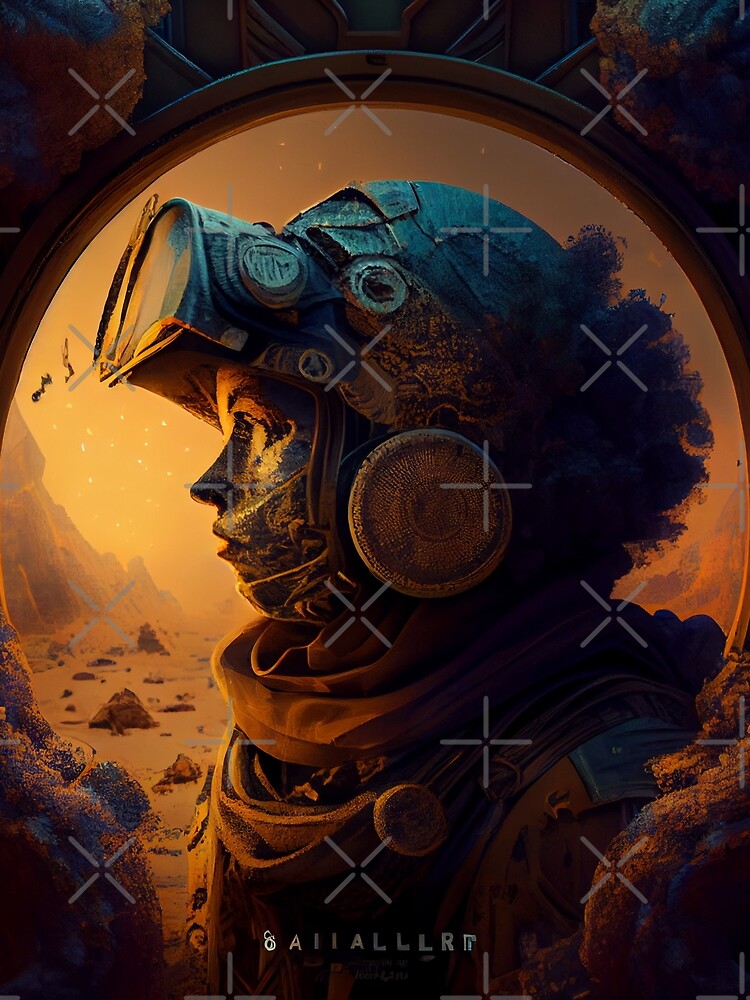 Thumbnail 3 von 3, Tuch, A Gallivant to Pulverize and Embrace Digital Painting designt und verkauft von CodeAndColors.