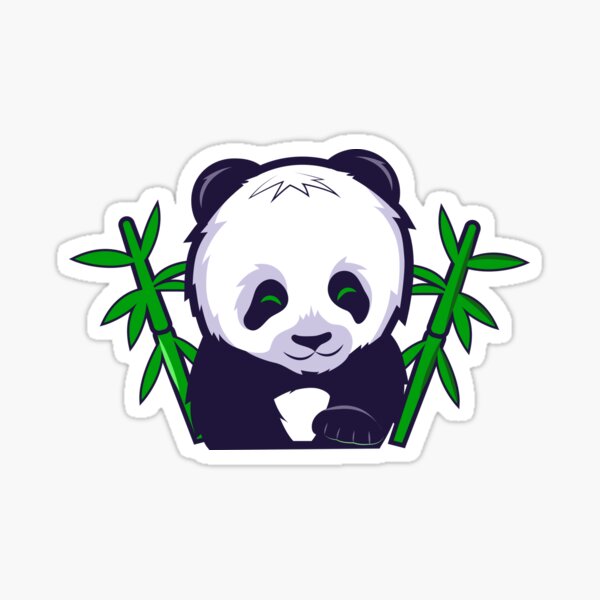 Panda Pocket Camo Bambu Brand Bear Anime Cartoon - Panda - Magnet