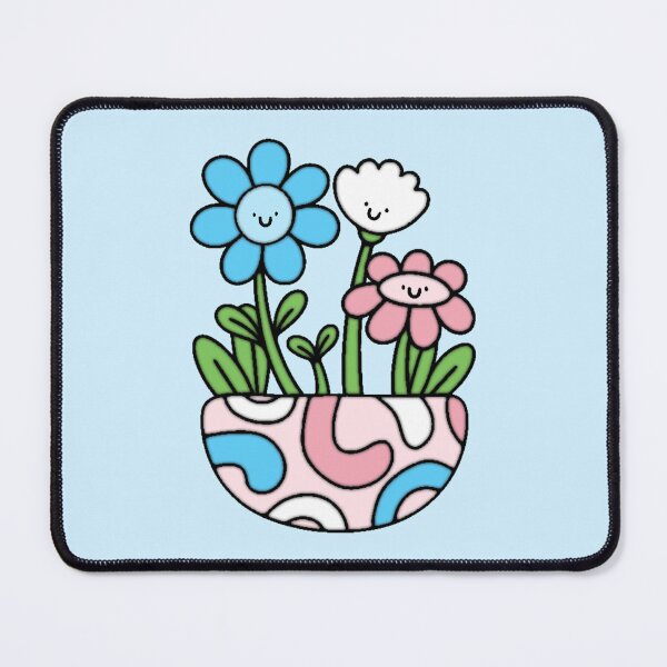 Item preview, Transgender Pride Flower Pot designed and sold by everything4eva.