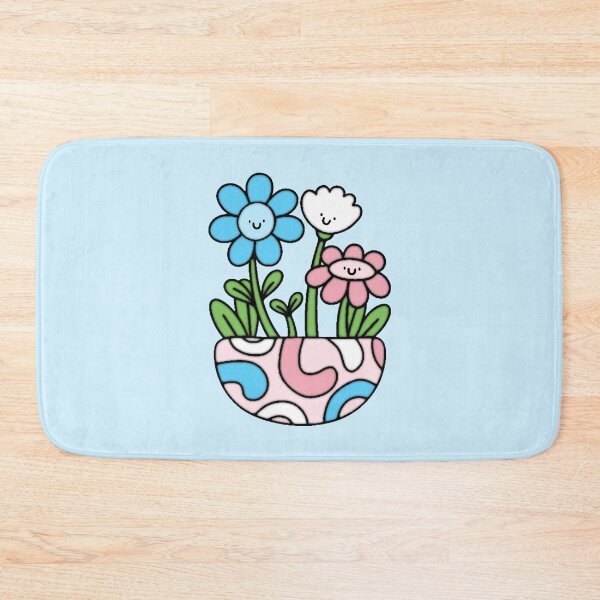 Item preview, Transgender Pride Flower Pot designed and sold by everything4eva.