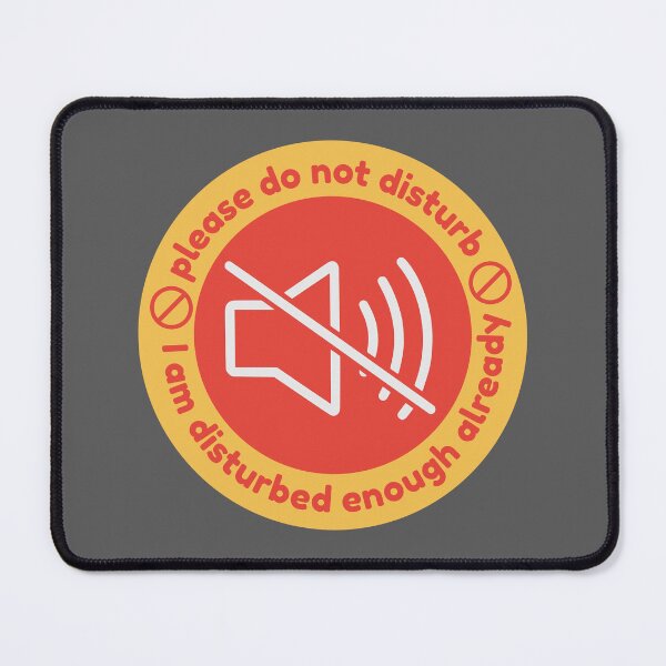 Item preview, Please do not disturb. I am disturbed enough already designed and sold by mohamedeldin.