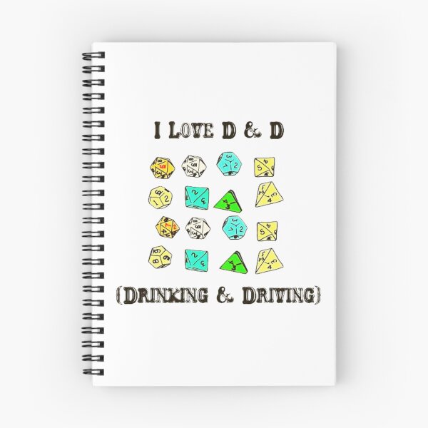 Item preview, I Love D & D (Drinking and Driving) designed and sold by Handrixx.
