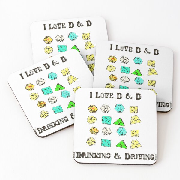 Item preview, I Love D & D (Drinking and Driving) designed and sold by Handrixx.