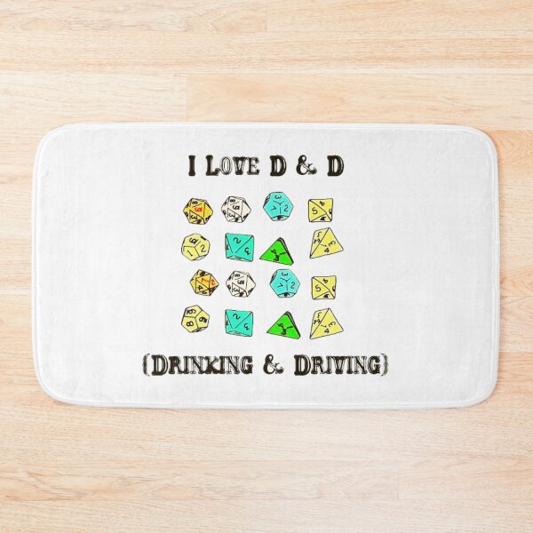 Item preview, I Love D & D (Drinking and Driving) designed and sold by Handrixx.