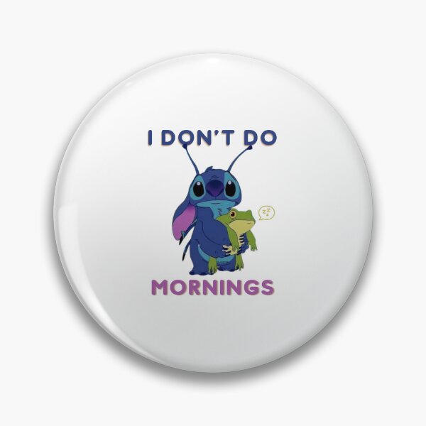 Item preview, I don't do mornings | designed and sold by YS-Prints.