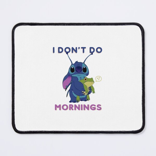 Item preview, I don't do mornings | designed and sold by YS-Prints.