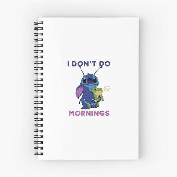 Item preview, I don't do mornings | designed and sold by YS-Prints.