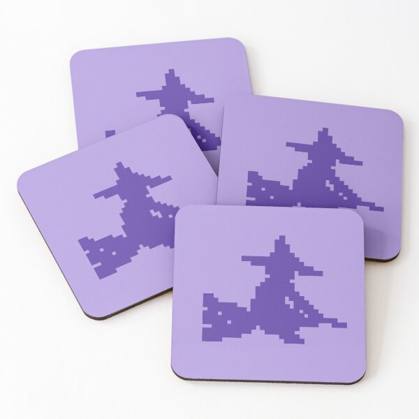 Item preview, Witch on broom designed and sold by SilAlte.