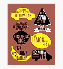 Cabin Pressure Photographic Print