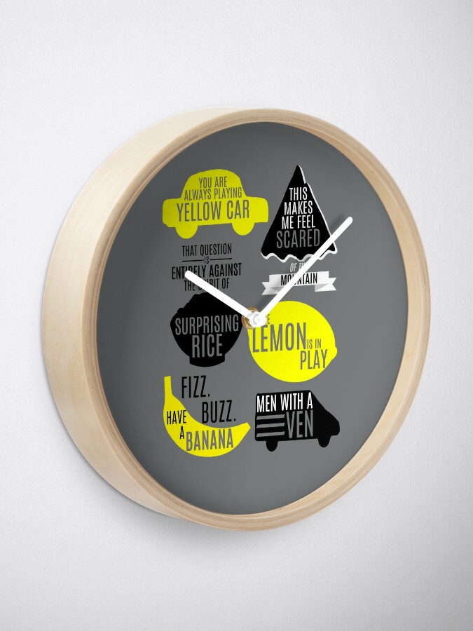 Cabin Pressure Clock By Cucumberpatchx Redbubble