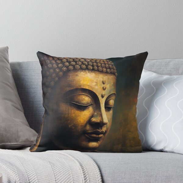 Item preview, Luxurious Buddha Portrait Painting designed and sold by bharuarts.