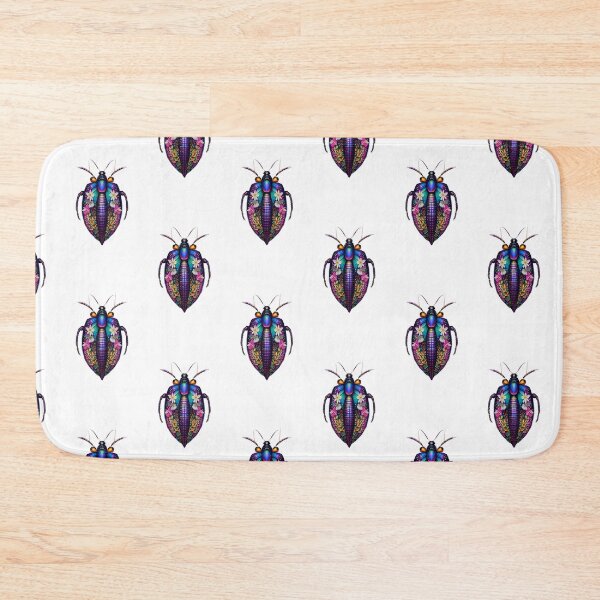 Item preview, Iridescent metallic crystal colorful floral bug designed and sold by rockate.
