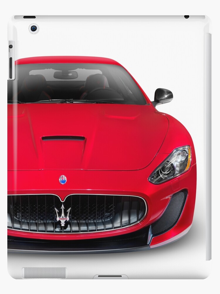 Coque Et Skin Adhesive Ipad 15 Maserati Granturismo Mc Centennial Edition Voiture De Luxe Vue De Face Art Photo Imprimer Par Artnudephotos Redbubble