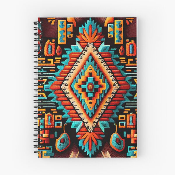 Item preview, Dense Vibrant Balanced Southwestern Pattern Digital Painting designed and sold by CodeAndColors.