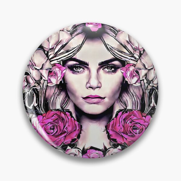 Item preview, Cara with roses designed and sold by bogfl.