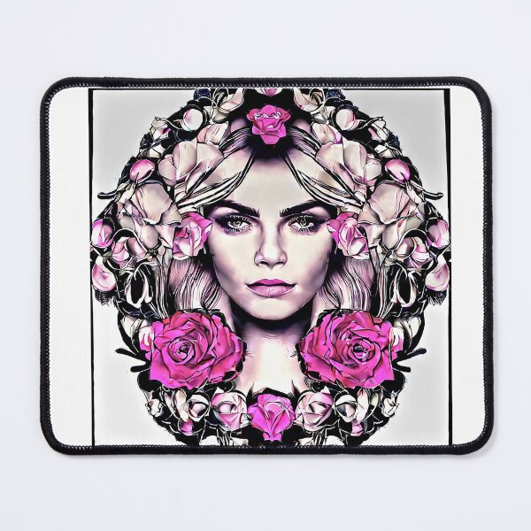 Item preview, Cara with roses designed and sold by bogfl.