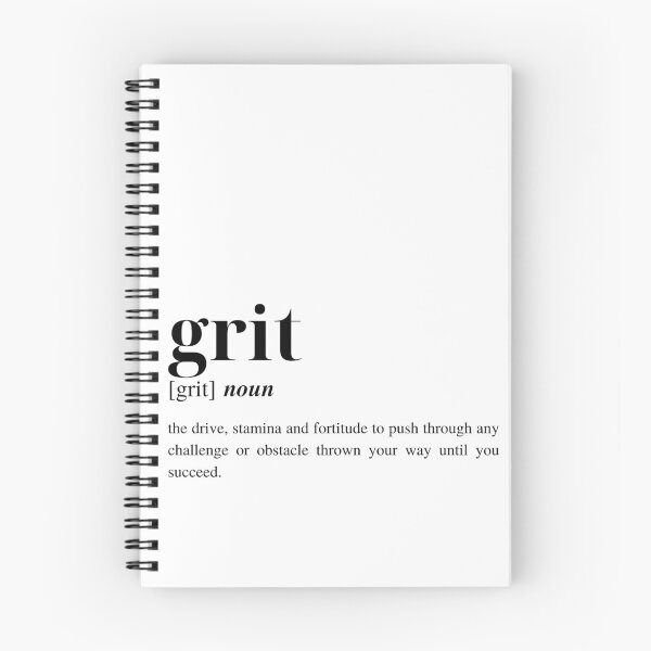 Item preview, Grit Dictionary Definition - Motivational Saying designed and sold by Torii Studio.