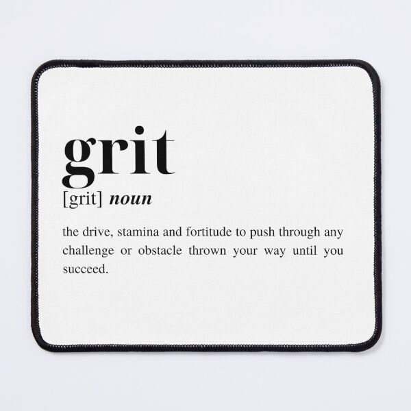 Item preview, Grit Dictionary Definition - Motivational Saying designed and sold by Torii Studio.