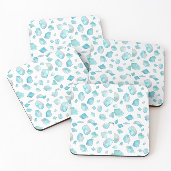Item preview, Blue Gum Stones Pattern Design designed and sold by Nadoshaa1998.