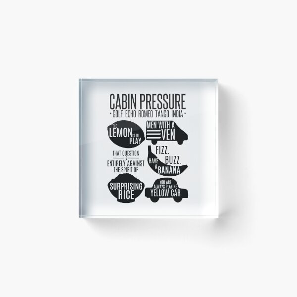 Item preview, Cabin pressure moments  designed and sold by cucumberpatchx.