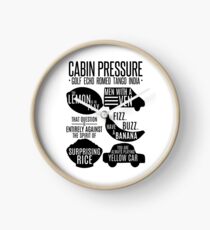 Cabin pressure moments Clock