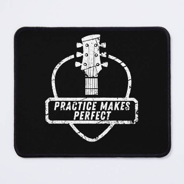 Item preview, Practice Makes Perfect Guitar Lover guitar pick plectrum designed and sold by facePale.