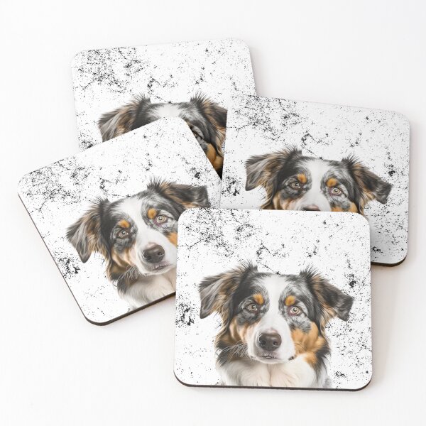 Item preview, Australian Shepard Portrait designed and sold by Guntherschrenk.