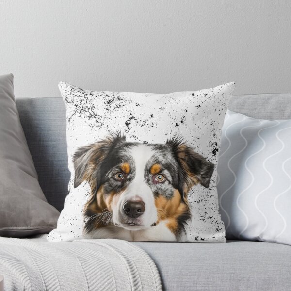 Item preview, Australian Shepard Portrait designed and sold by Guntherschrenk.