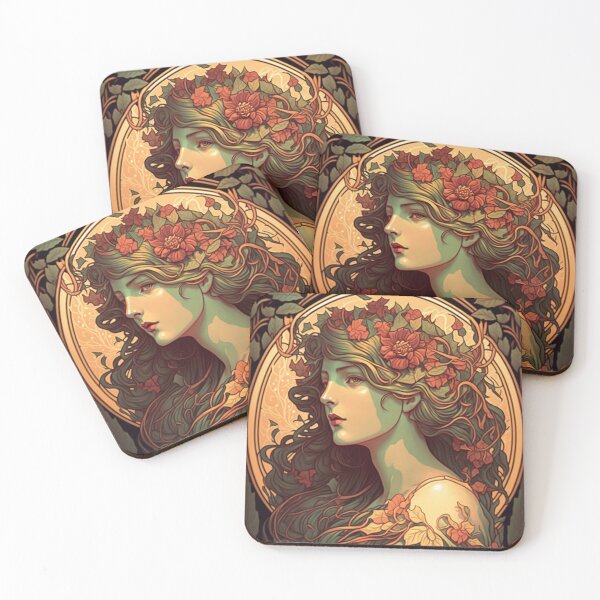 Item preview, Helen Queen of Troy designed and sold by ArtNouveauChic.